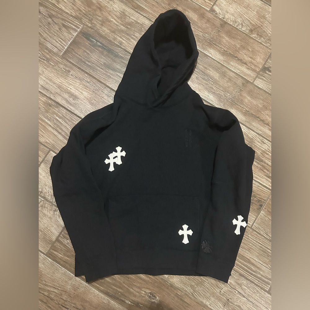 Chrome Hearts Cross Patches Heavyweight Hoodie